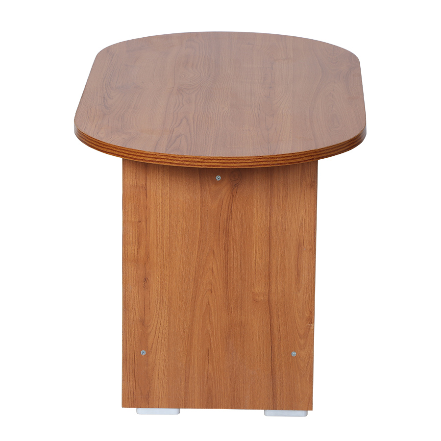 Nexus Center Table (Natural Teak)