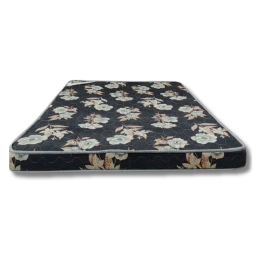 King size Pure HR Foam Mattress in floral Design (78*72 inch) By SleepCraft.
